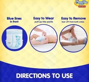 Pack Of 60 Small Size Baby Diapers+ 3 Free Diaper