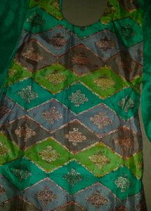 Banarsi Multi Colour Dupatta Set