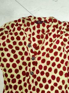 Polka Dot Midi Dress