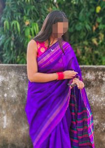 Purple Saree💜