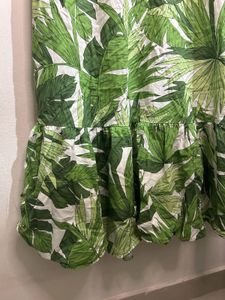 Tropical Print Midi Sundress