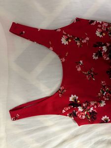 #Under1000 Sale - HnM Red Flower Dress