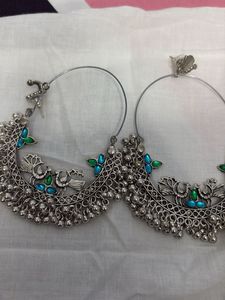 Hoop Jhumka Earrings