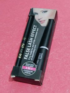 3 In 1 Mascara,Eyeliner And Eyebrow Pencil