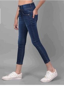 Dark Blue Denim Jeans