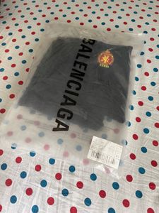 Balenciaga imported torn style t shirt