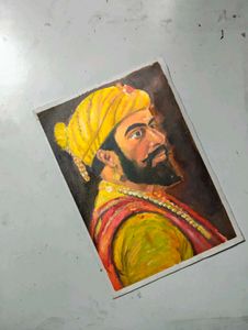 Chhatrapati Shivaji Maharaj // Oil Painting