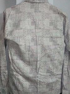 Patterned Shirt And  Formal Pant.