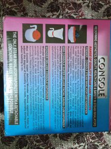 Console Facial Sauna