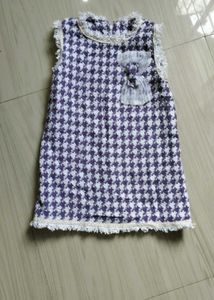 Houndstooth Girl's Dress