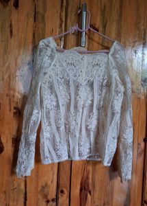 Vintage Lace Blouse