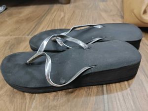Black Flip Flops