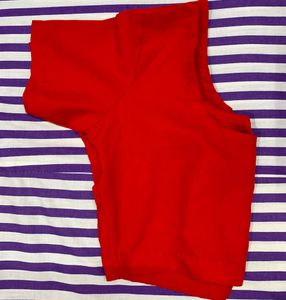 BRAND NEW VERMILLION RED BLOUSE