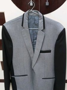 Men's Grey Blazer - Formal Style