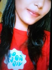 Red Graphic Print Tee