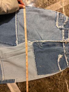 Patchwork Denim Jeans - Brand MissGuided