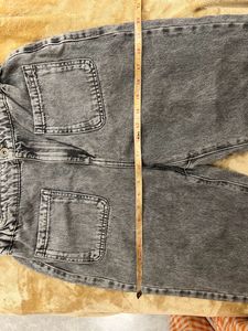 Zara Grey Boyfriend Jeans