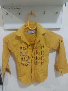 Kids' 'Just Do It' Style Shirt