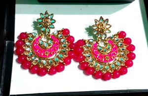 Neck Less Set Free With Earrings