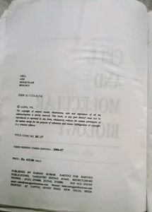 Cell And Molecular Biology