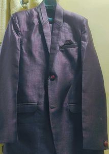 Burgundy Two-Piece Suit