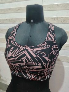 Under Armour Printed Sports Bra Size L