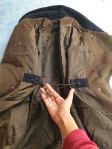 Stylish Two-Tone Coat