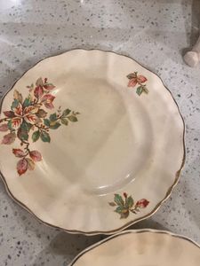 vintage ceramic plate