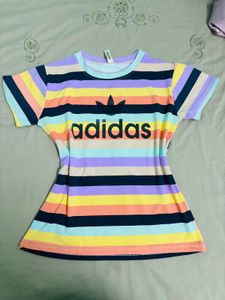Adidas Striped Tee