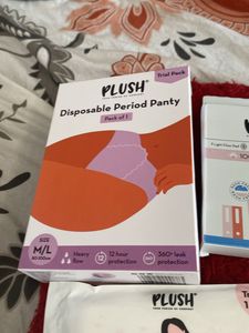 Plush Panty And Pads Trav Kit