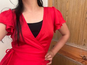 Wrap Around Red Top