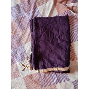 Elegant Purple Embroidered Salwar Kameez