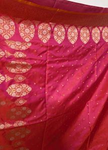 Silk Banarasi Pink Saree