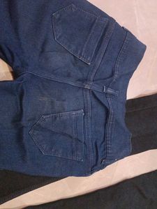 Dark Blue and blackDenim Jeans