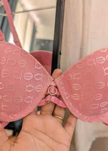 Bebe Pink Push-up Bra