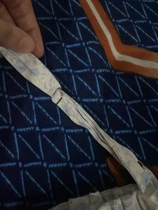 blue bow top