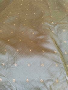Heavy Work Duppatta Wedding Gown With Cancan