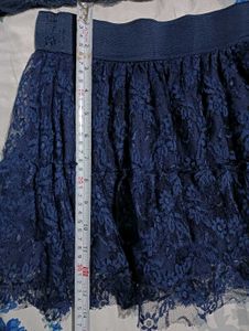 Lace Crop Top &amp; Skirt Set 36,30