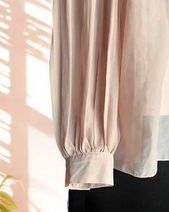 Pastel Pink Formal top with satin lining