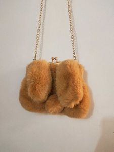 Plush Clutch, Sling Bag