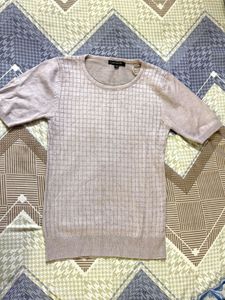 Mauve Short Sleeve Top