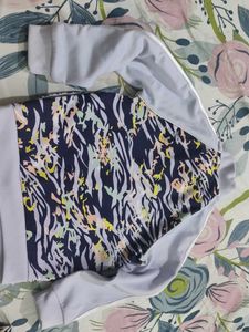 Adidas Originals Kids Purple &amp; White Tiger Print