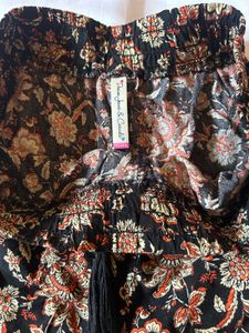 Floral Cotton Pant