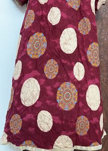 Purple XXL Anarkali Kurti