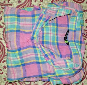 Tokyo Talkies Plaid Linen Shirts - Set of 2