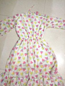 Cute White Heart Dress