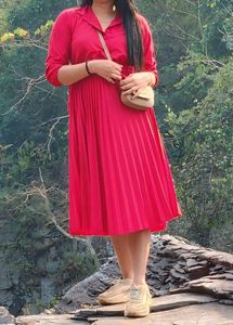 Red Midi Dress