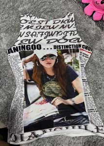 Novelty Graphic Print Tank Top