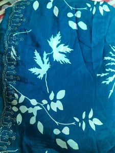 Elegant Blue Saree
