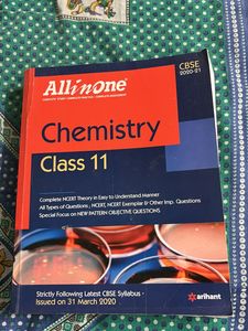 Class 11 Chemistry All In One Arihant